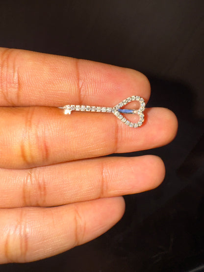 Key to my Heart Watch Charm