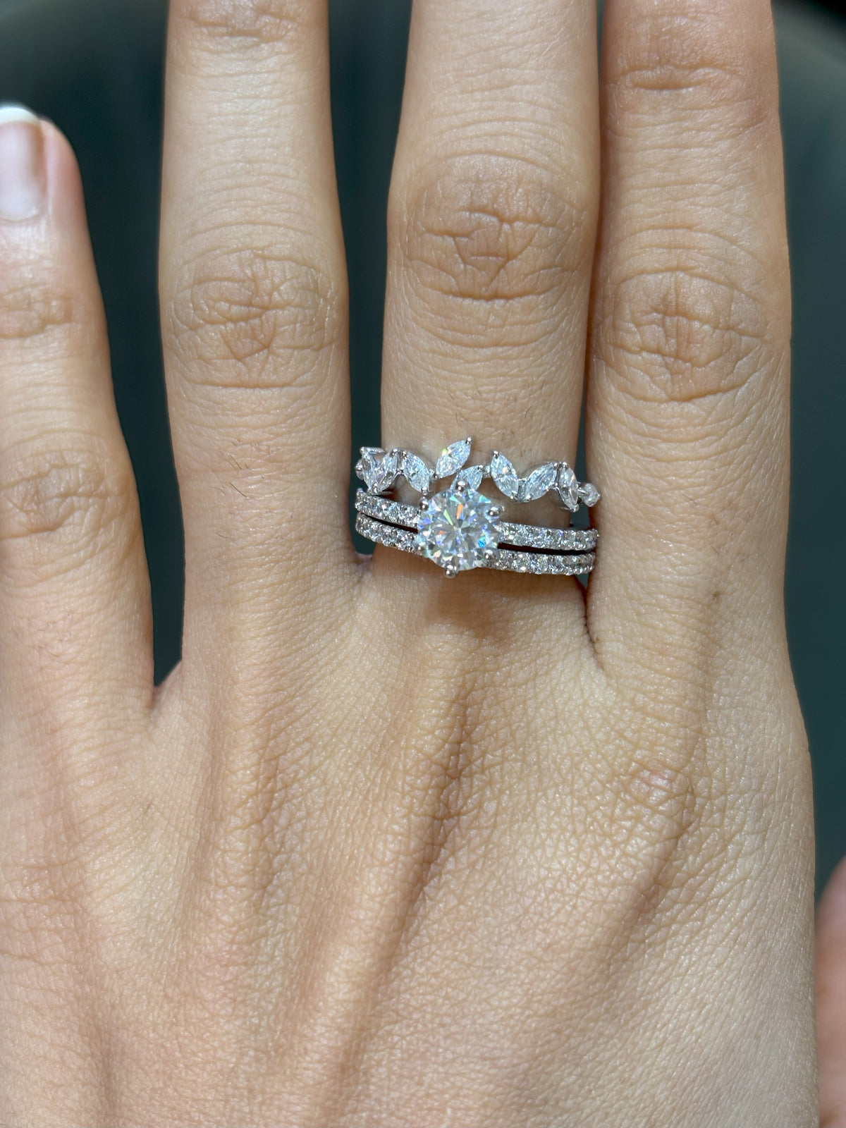 Marquise Vine Set Ring