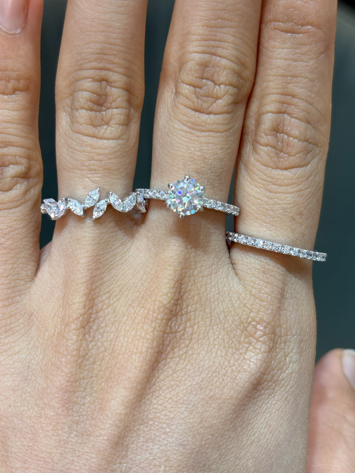 Marquise Vine Set Ring
