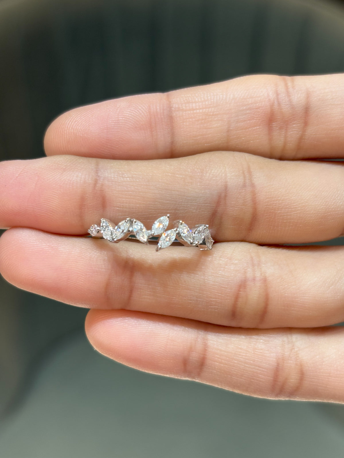 Marquise Vine Set Ring