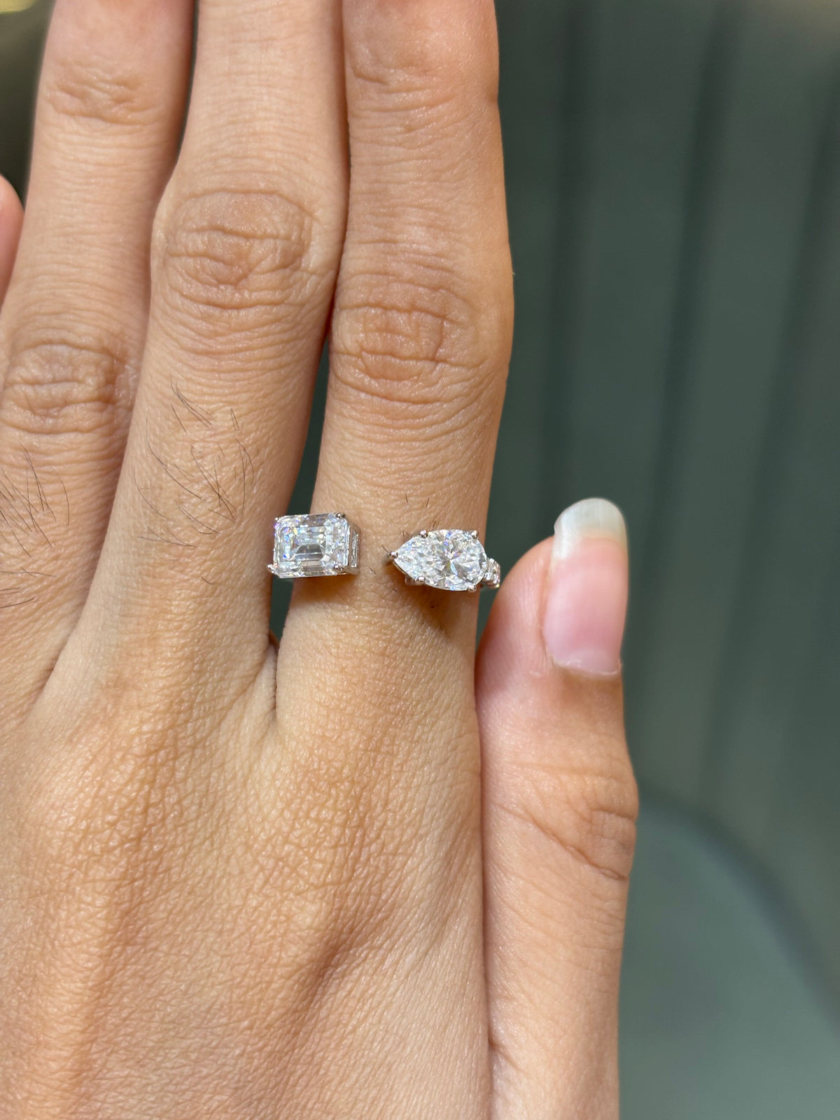 The Mixed-Cut Solitaire Ring