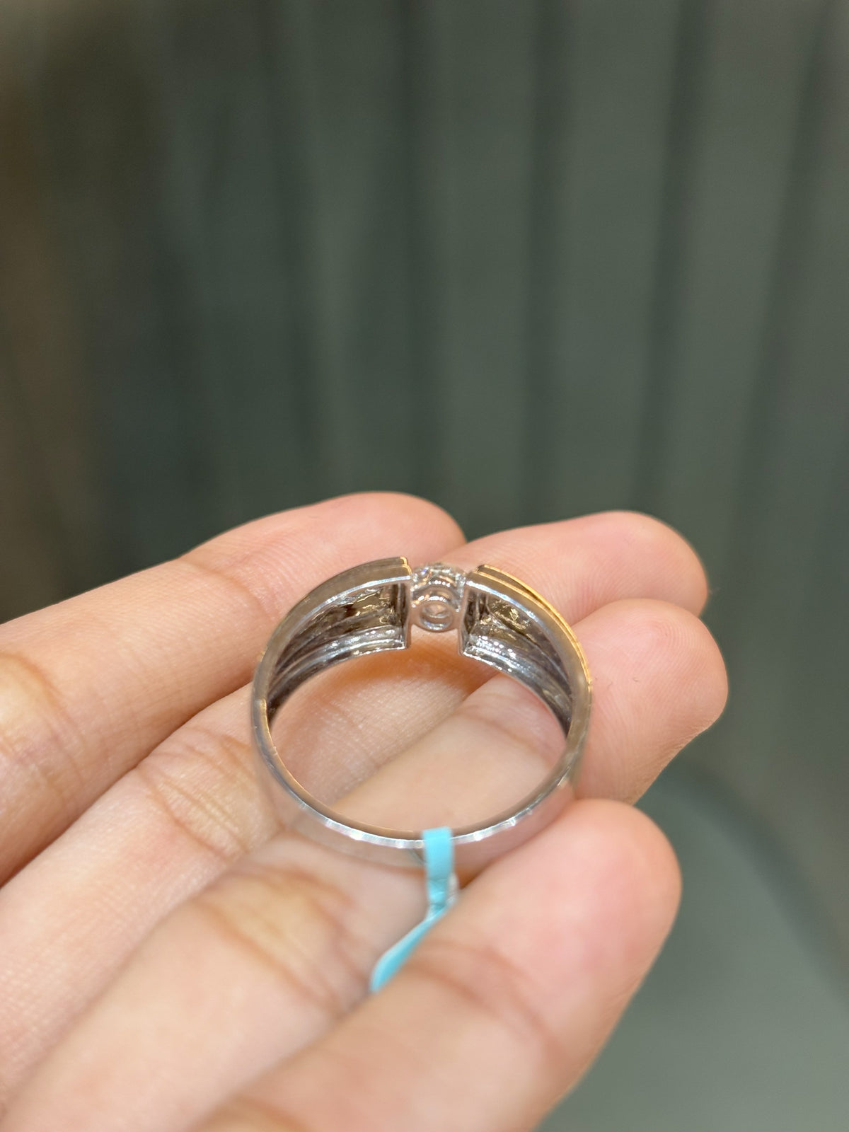 Engraved Clover Ring