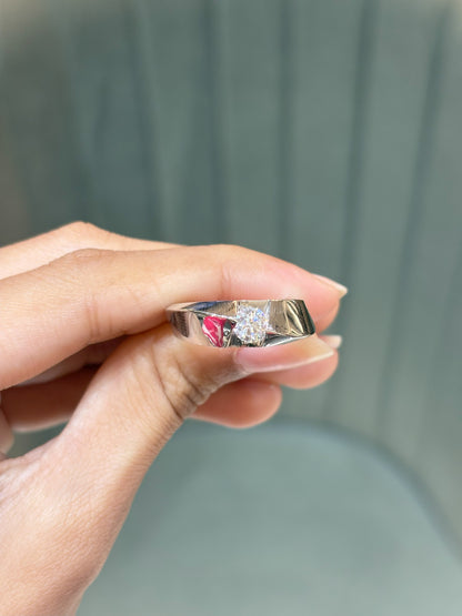 Prism Solitaire Ring