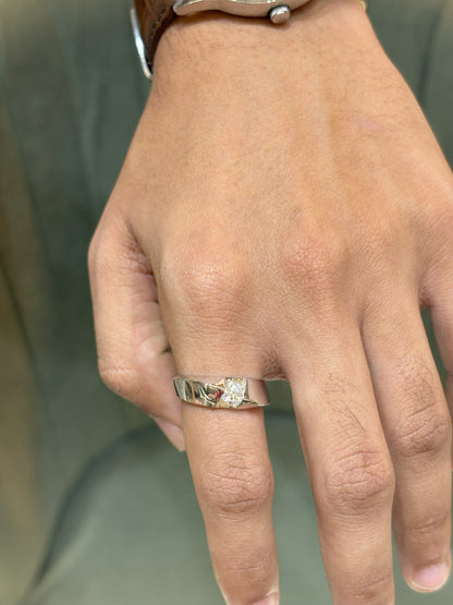 Prism Solitaire Ring