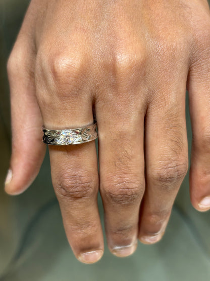 Facet Spark Ring