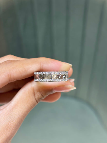 Twin Sparkle Ring