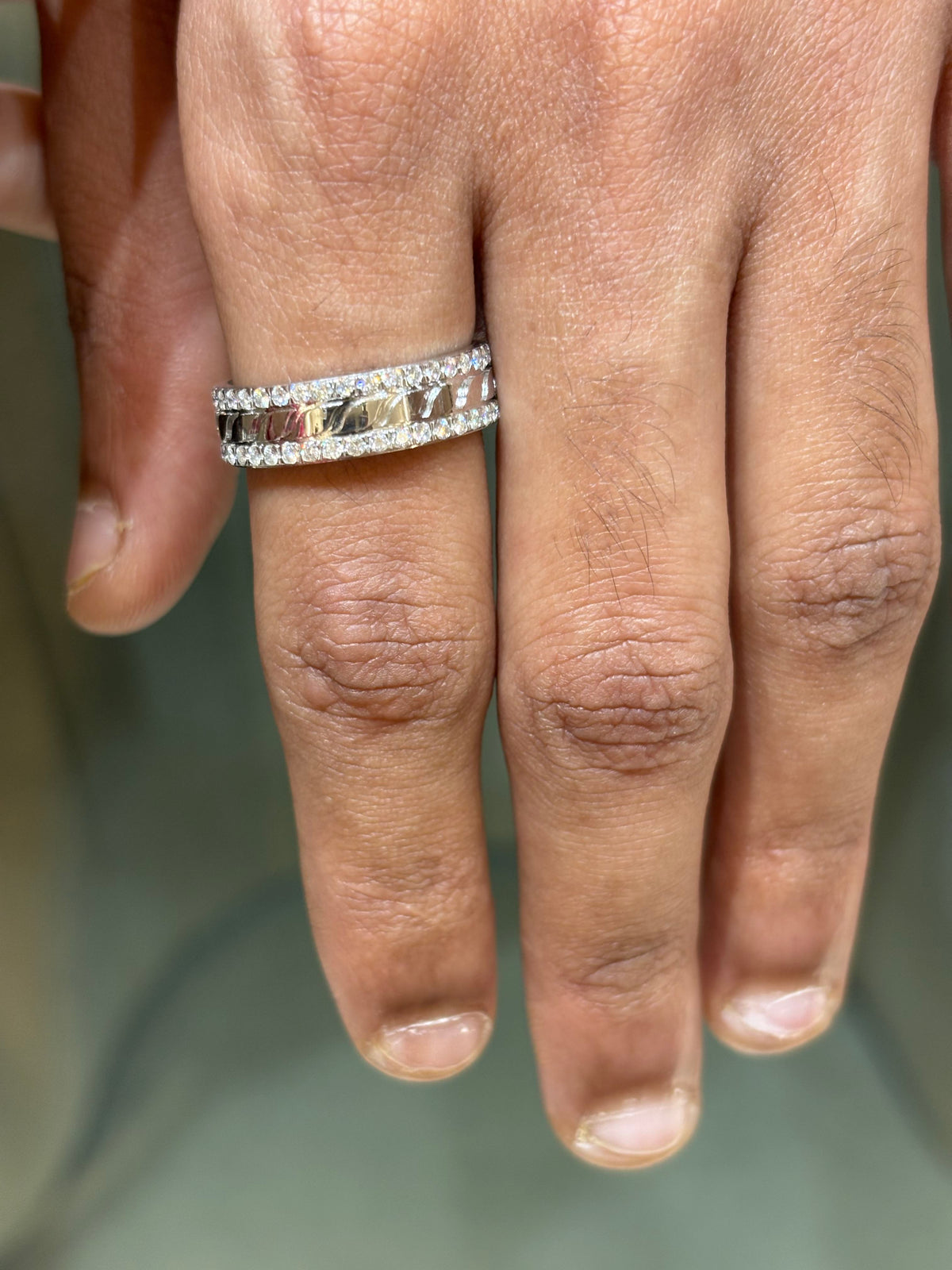 Twin Sparkle Ring