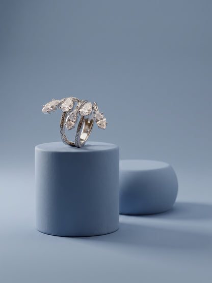 The Serpent Coil Ring