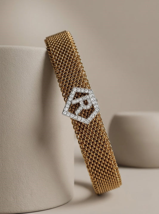 Monogram Cuff Kada