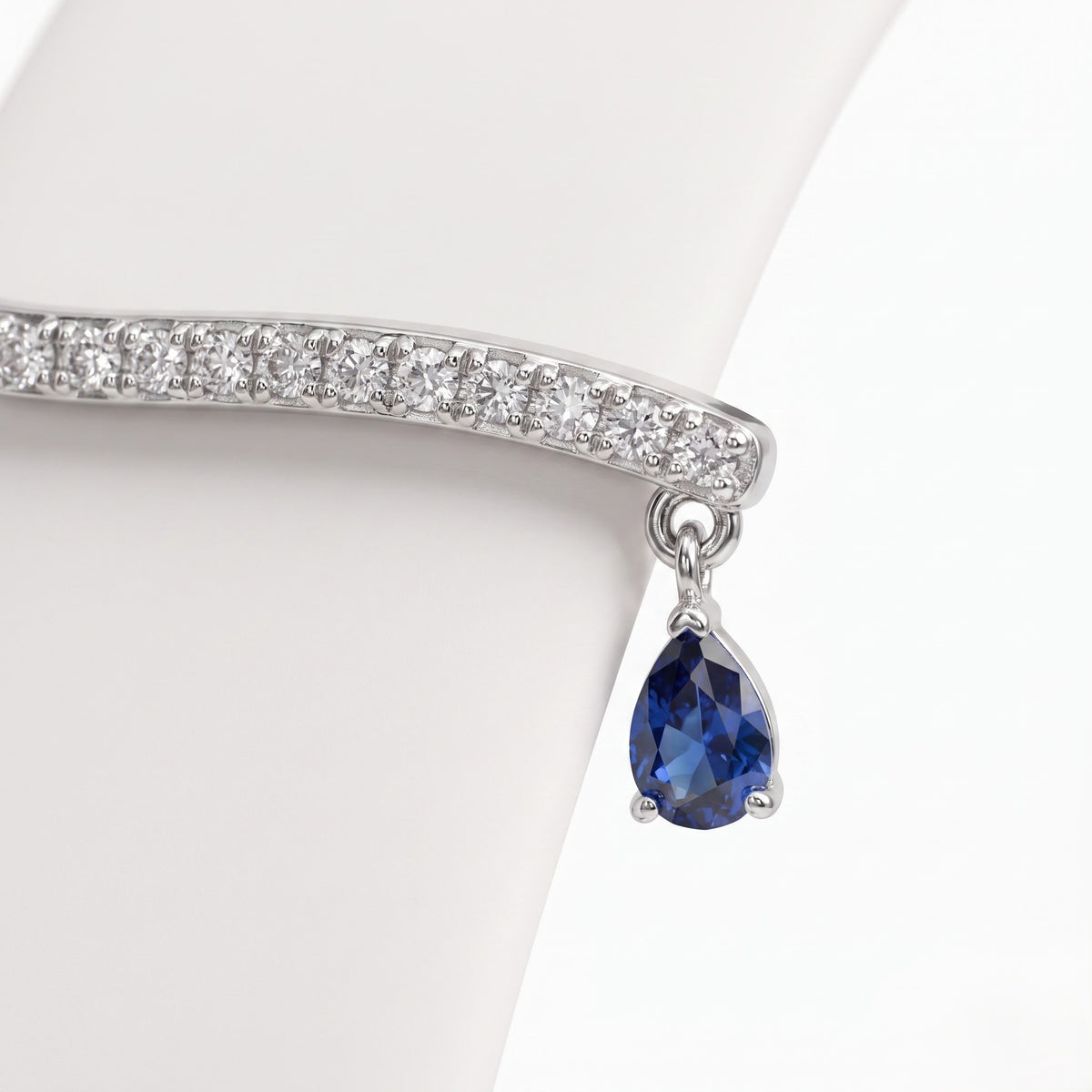 Wave & Drop Watch Charm