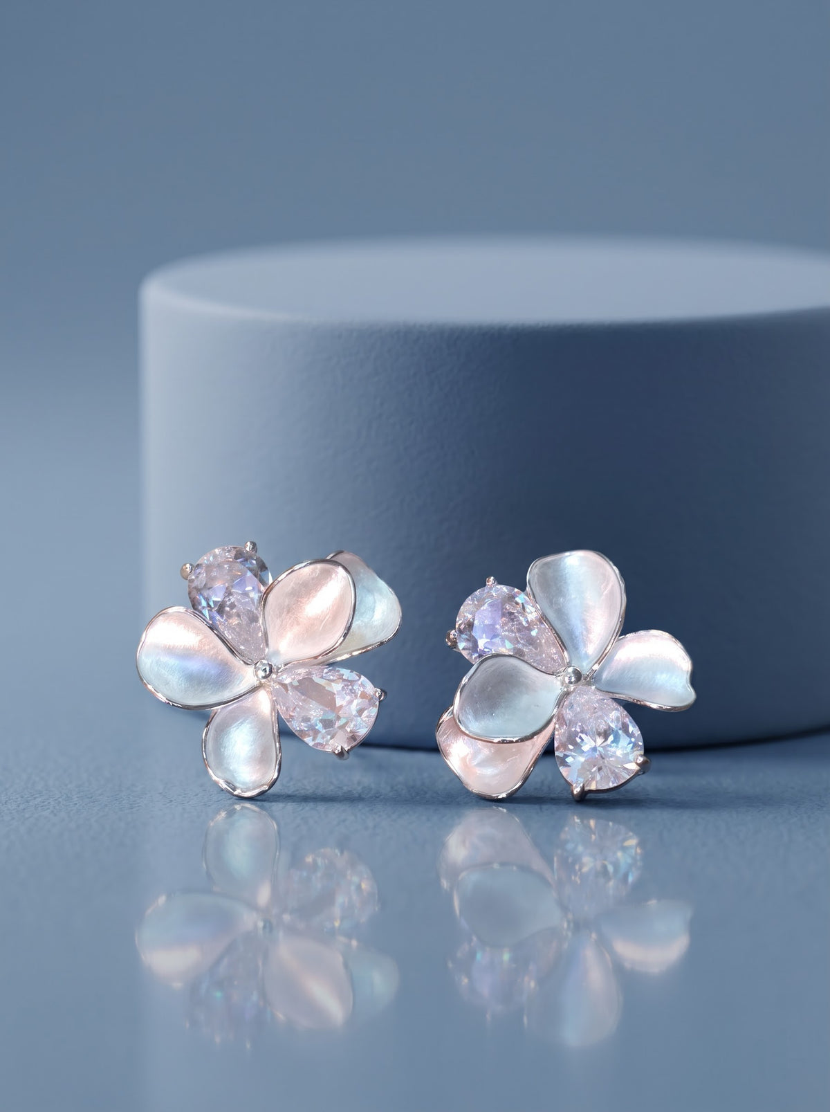 Crystal Petal Pendat set