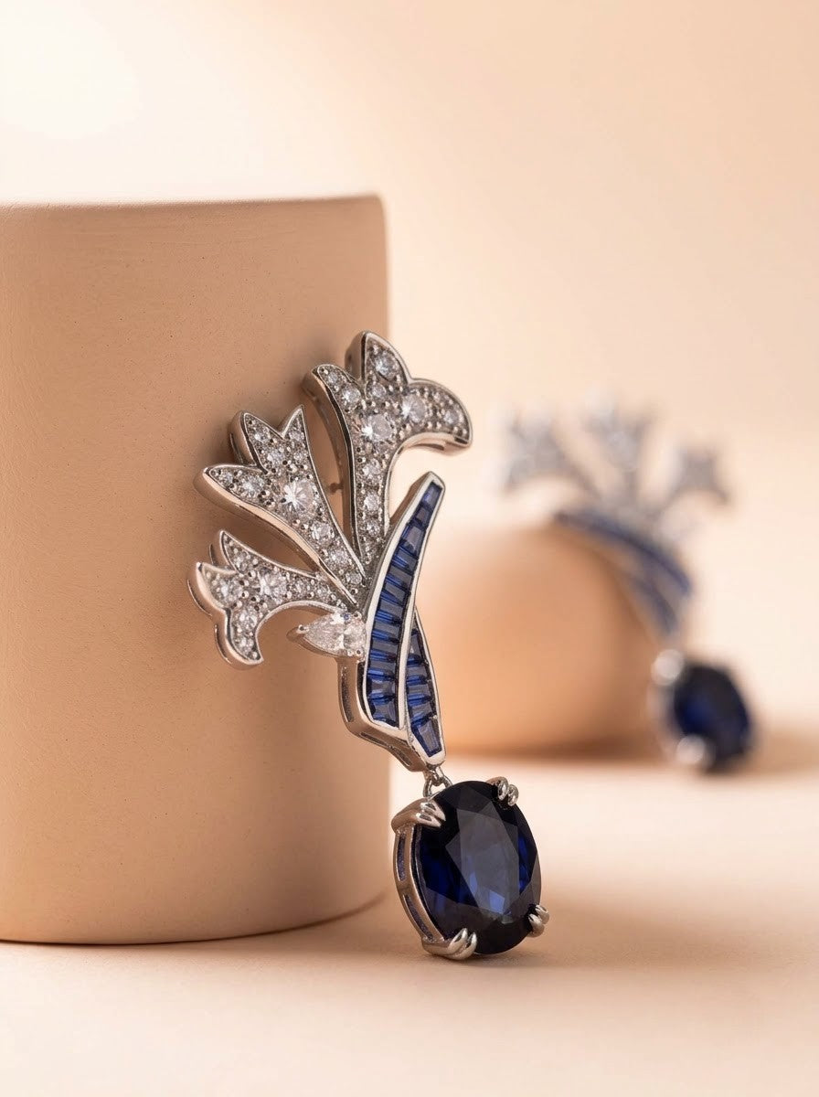 Veda Blue Earrings