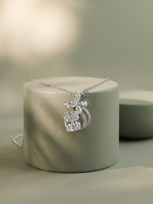 Papillon Crown Pendant Chain