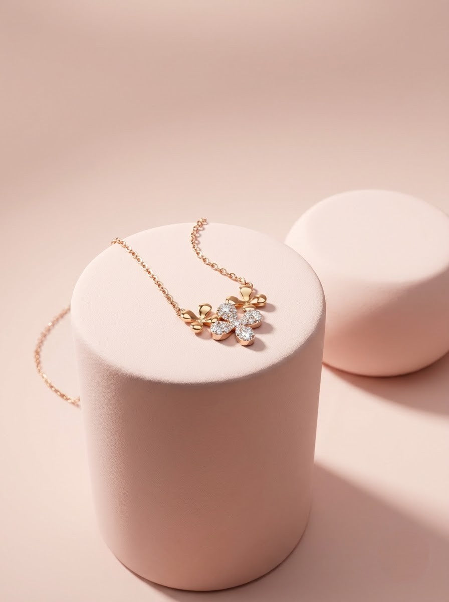 Petal Cluster Necklace