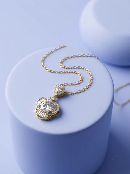 Soleil Heart Pendant Chain