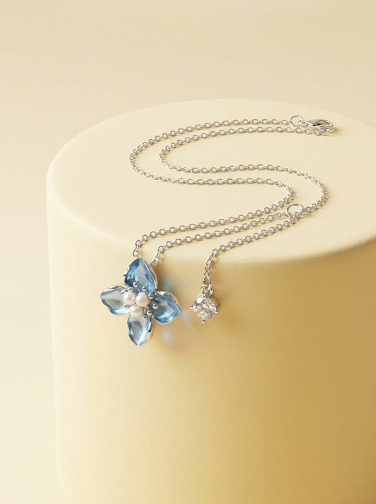 Hydrangea Layered Necklace