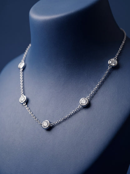 Bezel Necklace
