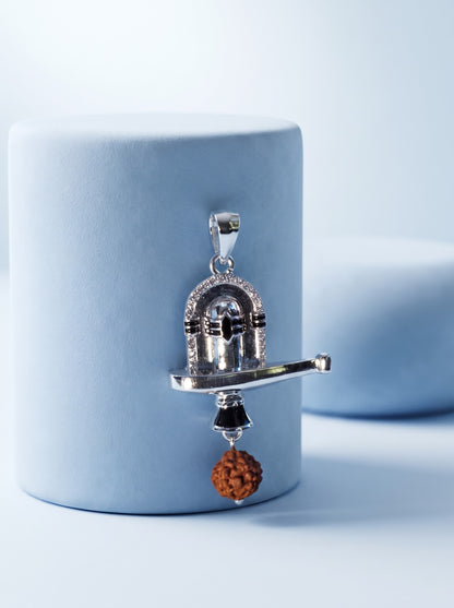 Shivling Rudraksha Pendant