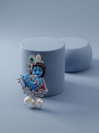 Bal Krishna Pearl Pendant