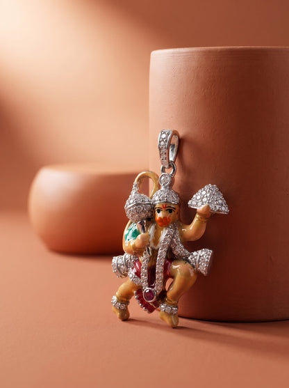 Flying Hanuman Pendant
