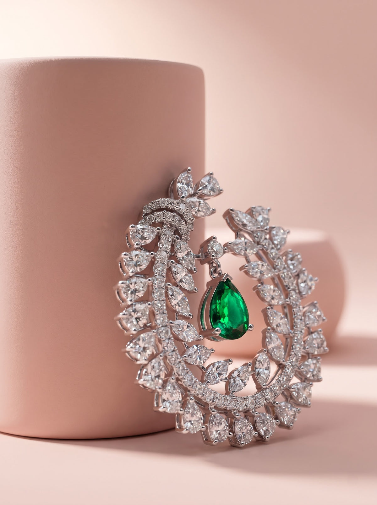 Pear-cut Emerald