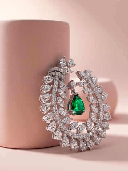 Pear-cut Emerald
