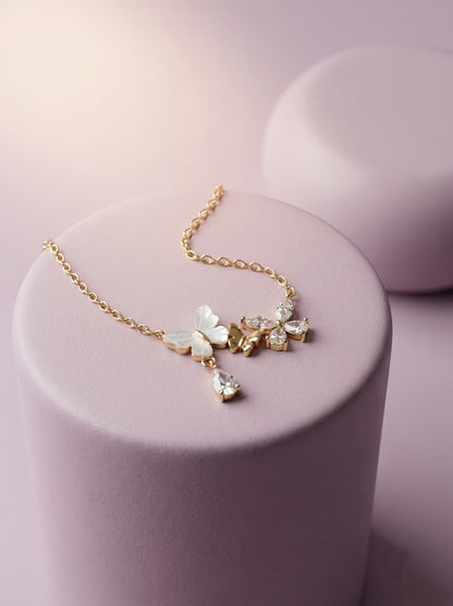 Flutter Duo Pendant Chain