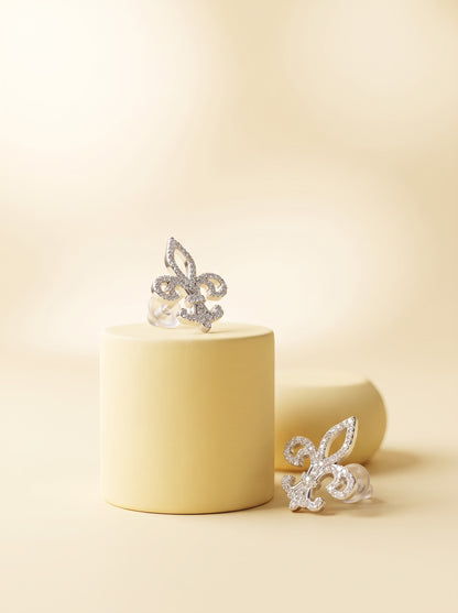 Flora Linear Earrings 2 in 1