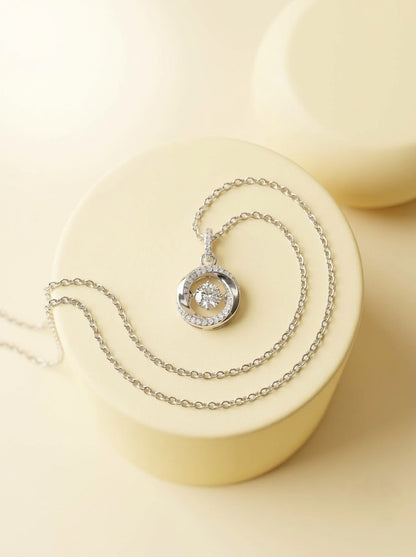 Orbit Spiral Pendant Chain