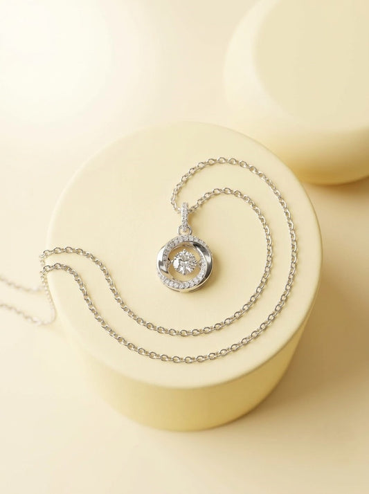 Orbit Spiral Pendant Chain