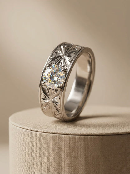 Facet Spark Ring