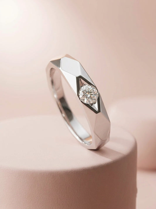 Harlequin Diamond Ring