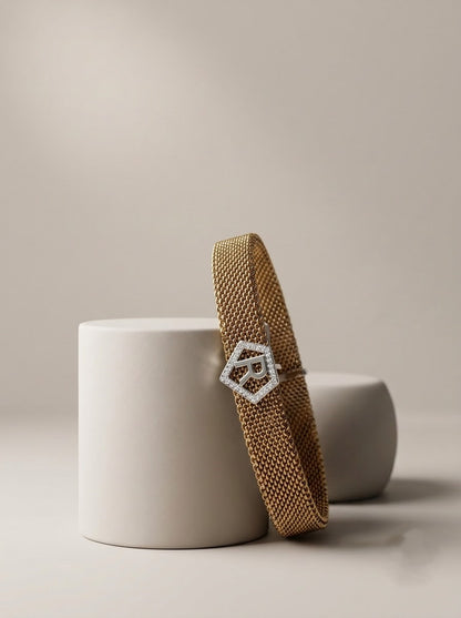 Monogram Cuff Kada