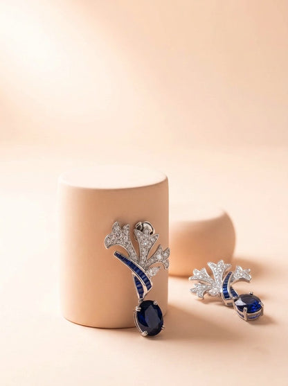 Veda Blue Earrings