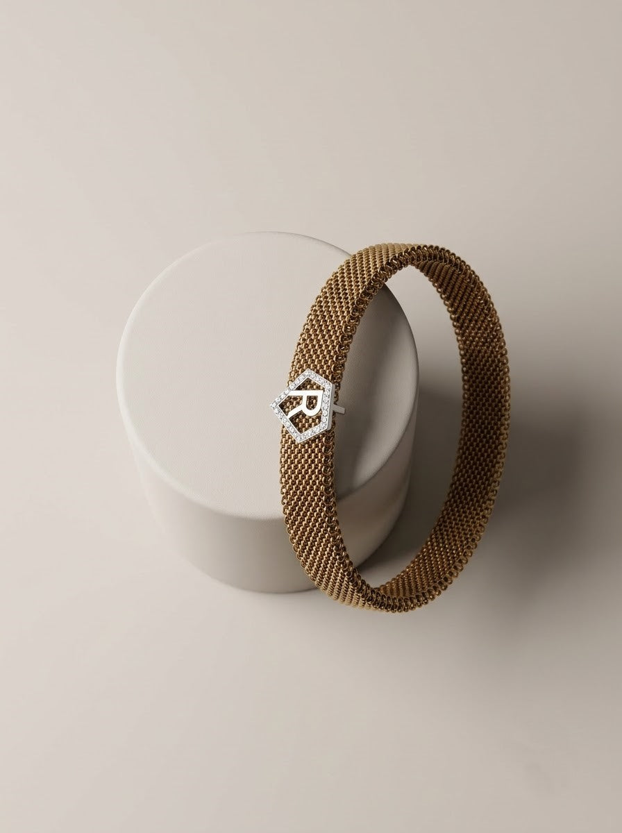 Monogram Cuff Kada