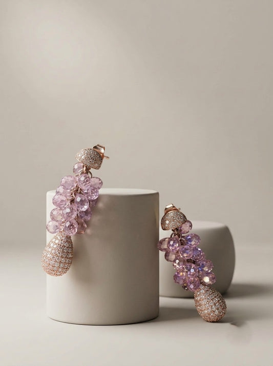 Rosette Earrings