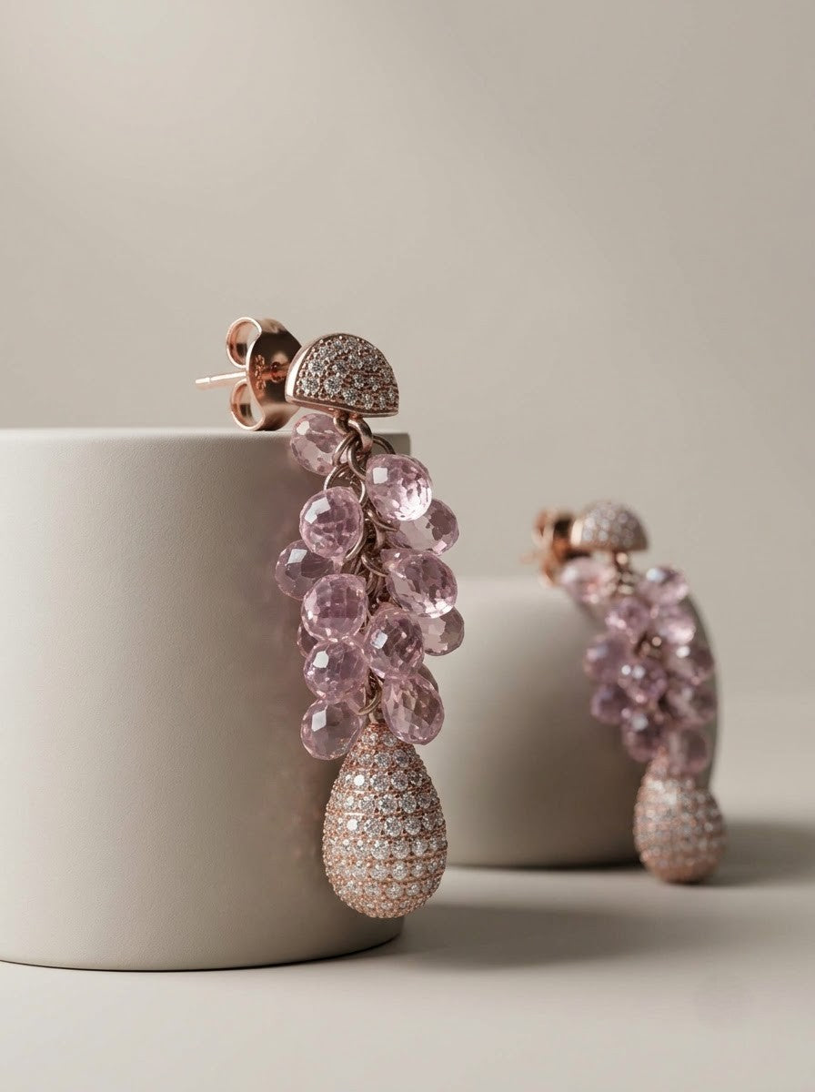 Rosette Earrings