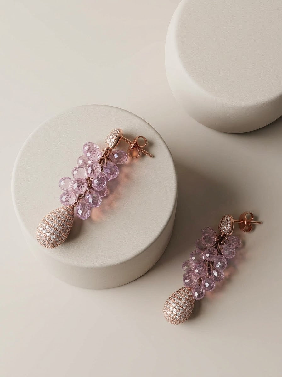 Rosette Earrings