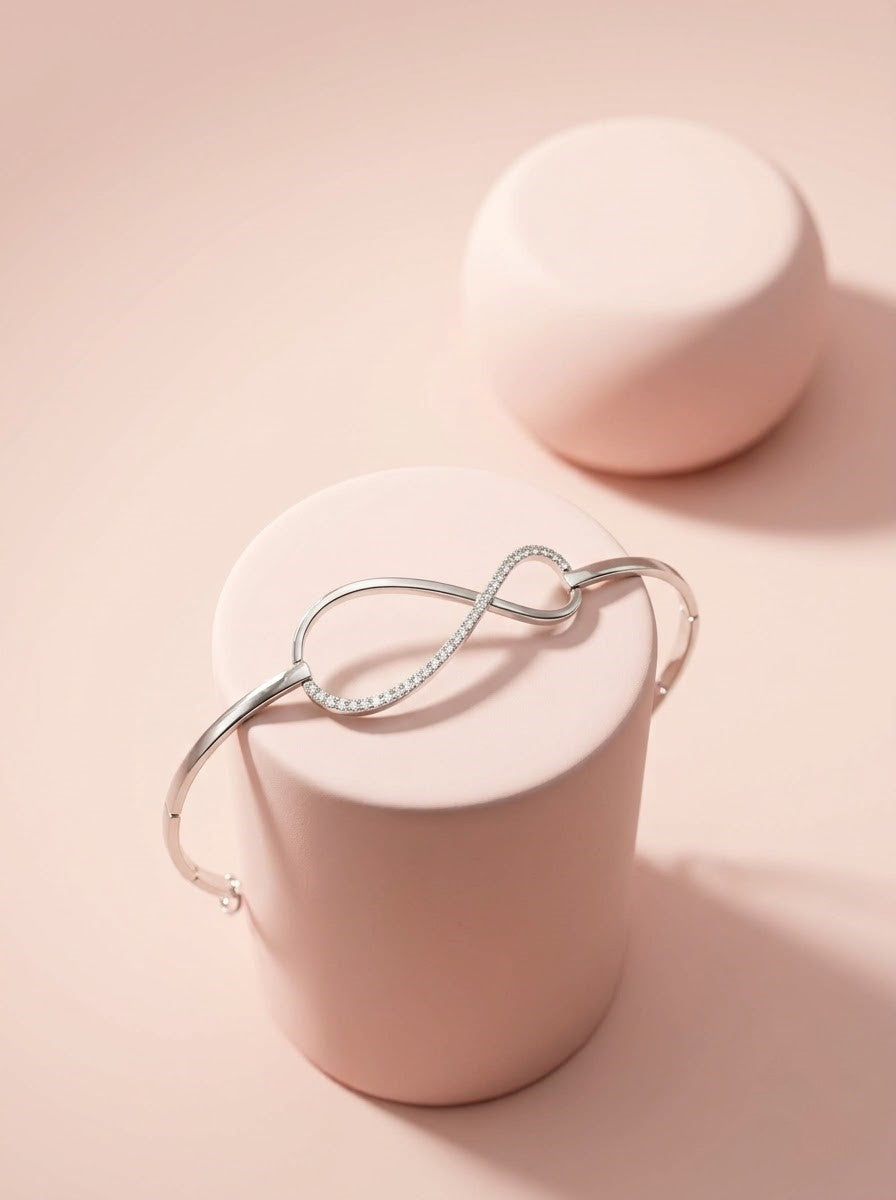 Diamond Infinity Bracelet