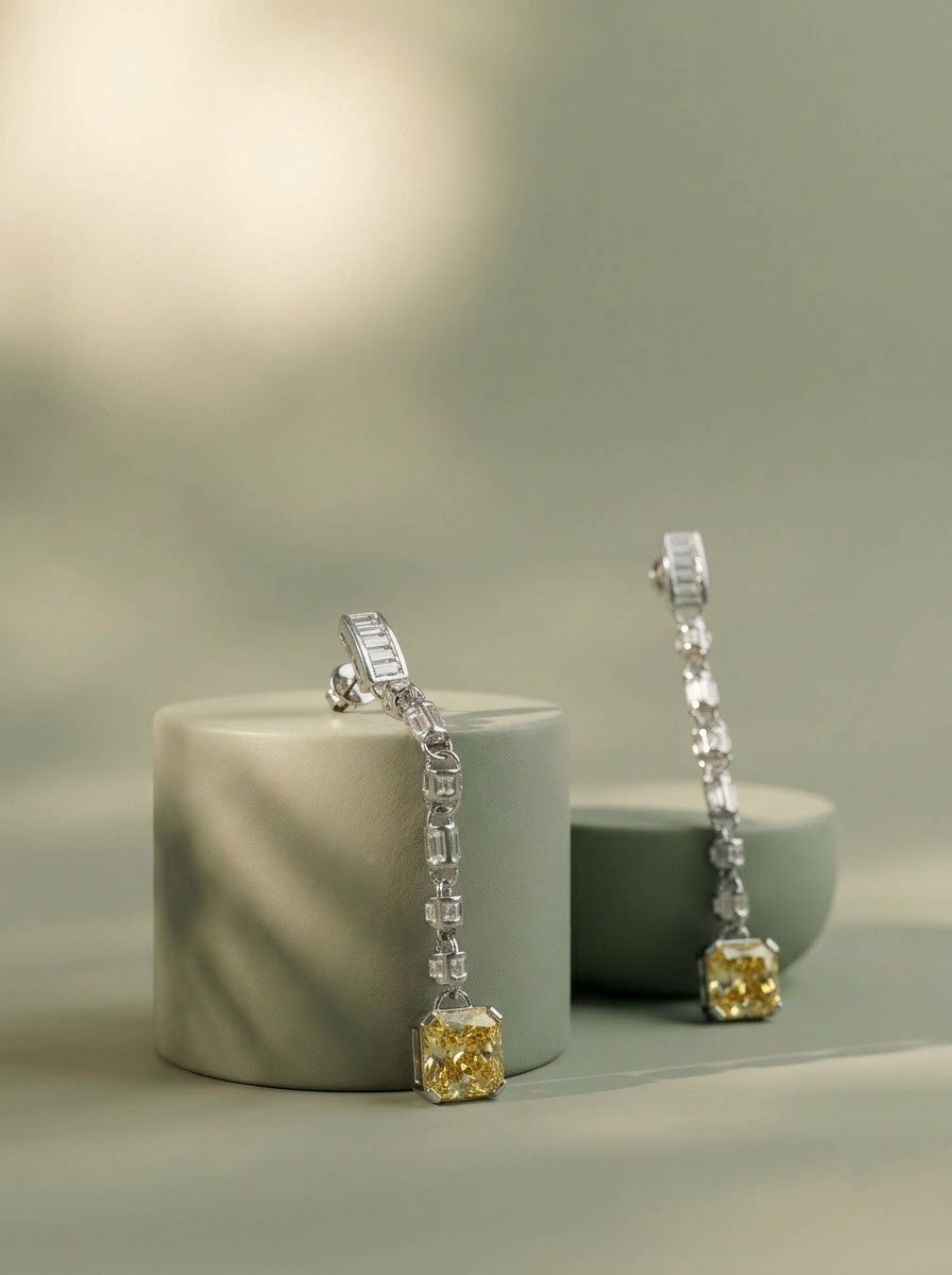 Canary Link Earrings