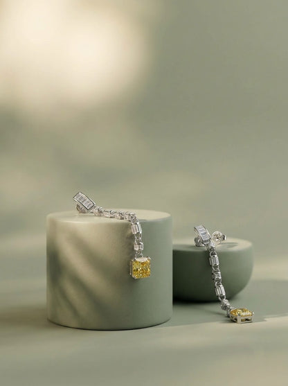Canary Link Earrings