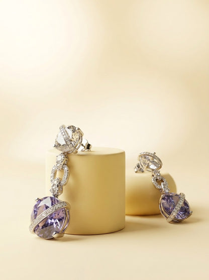 Sphere Drop Earrings