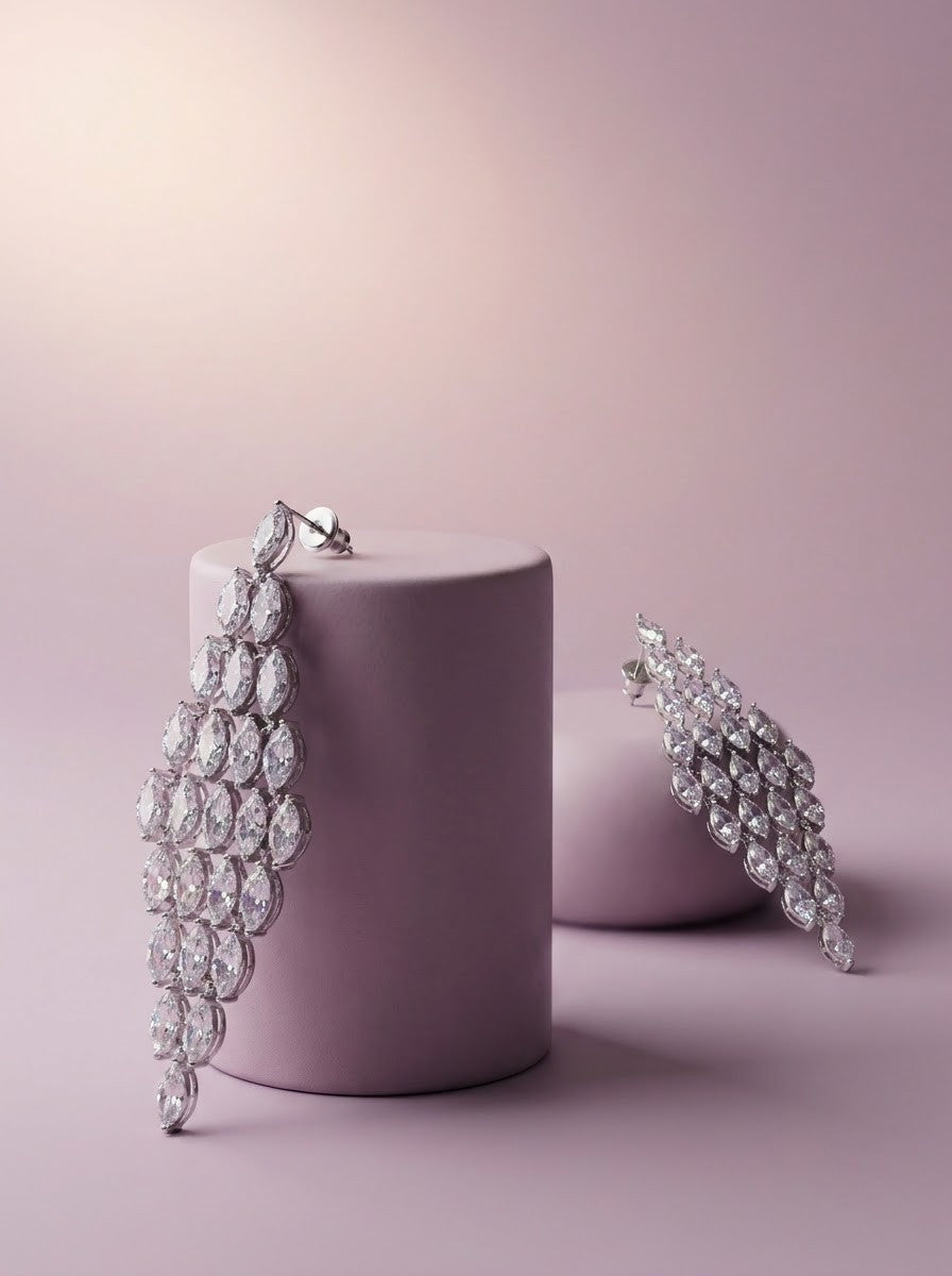 Marquise Shimmer Earrings