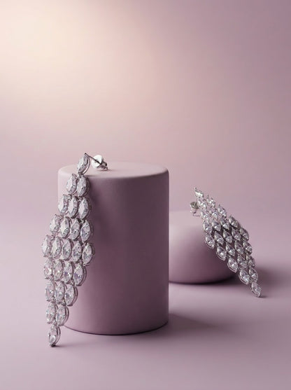 Marquise Shimmer Earrings