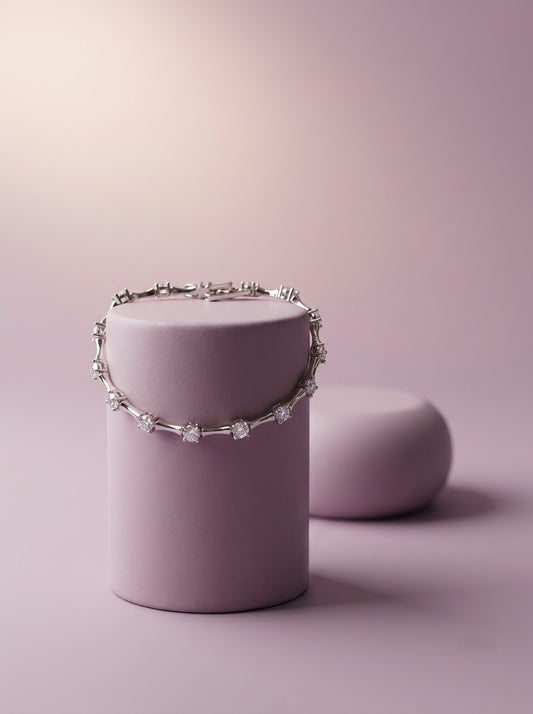 Diamond Station Bracelet