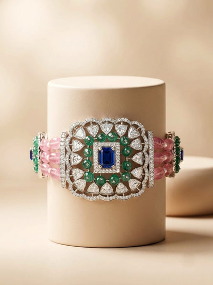 Pink Motif Bracelet