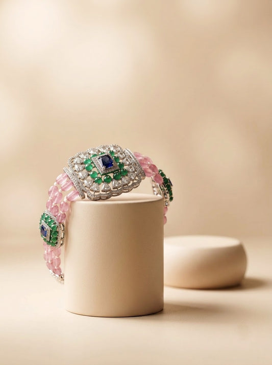 Pink Motif Bracelet