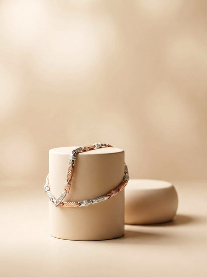 Geometric Link Bracelet