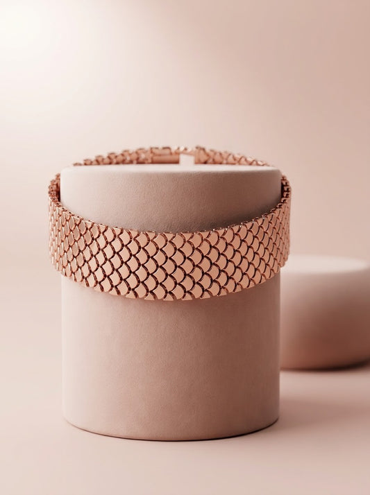 Rose Scallop Bracelet
