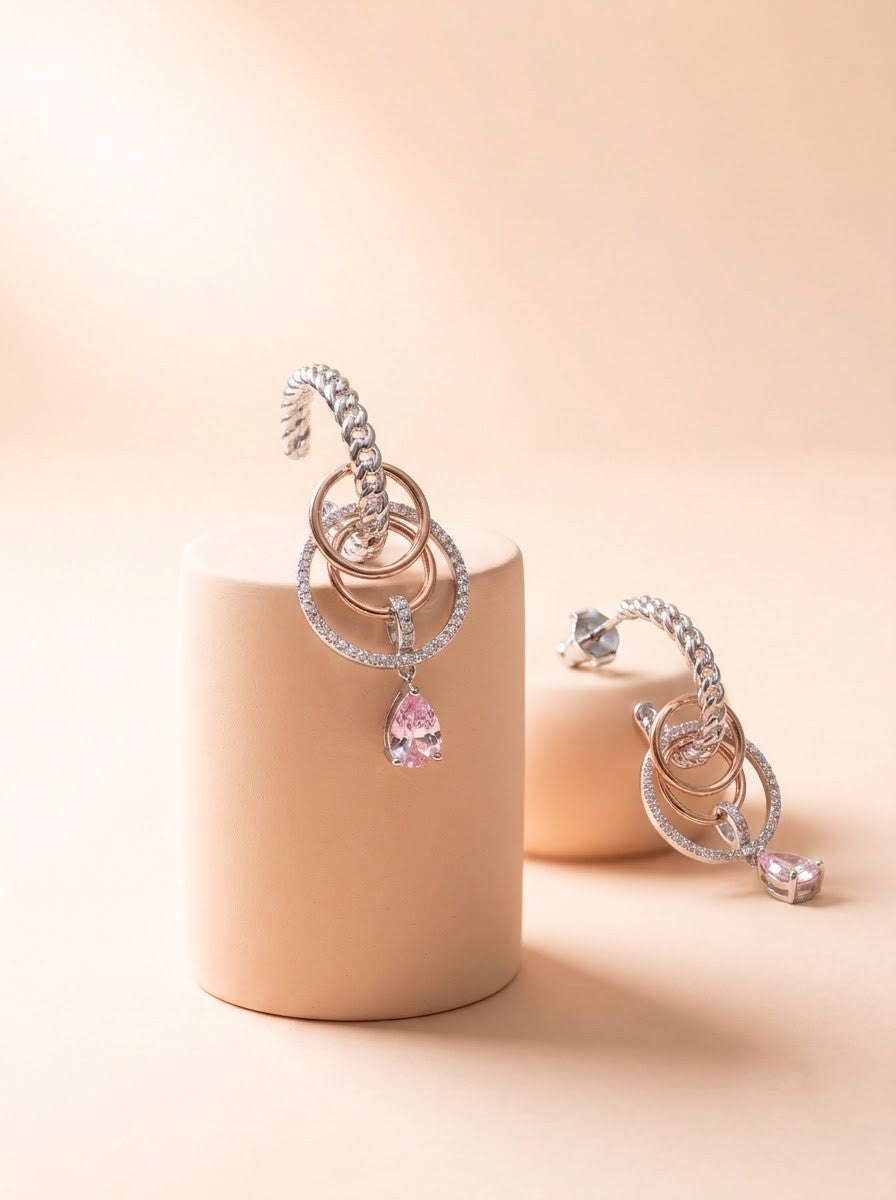 Charm Hoop Earrings